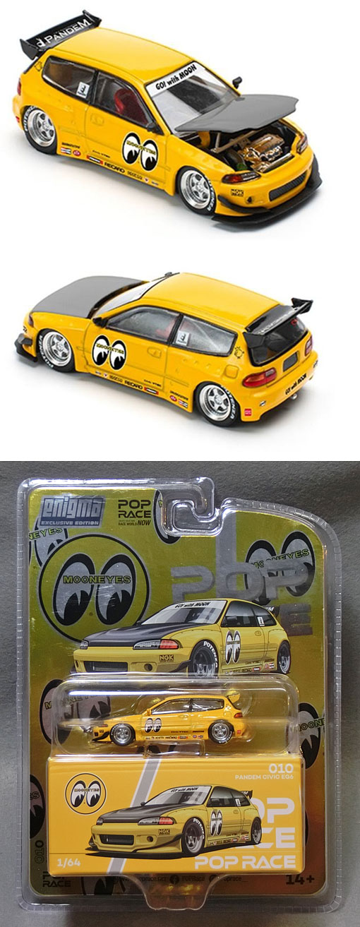 PRE0010 PANDEM ホンダ シビック [EG6]「ムーンアイズ」 | ミニカー