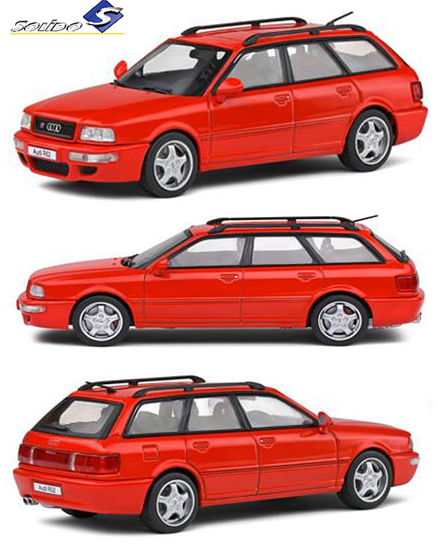 S431010 アウディ RS2 アバント 1995 (レッド) | ミニカーショップ