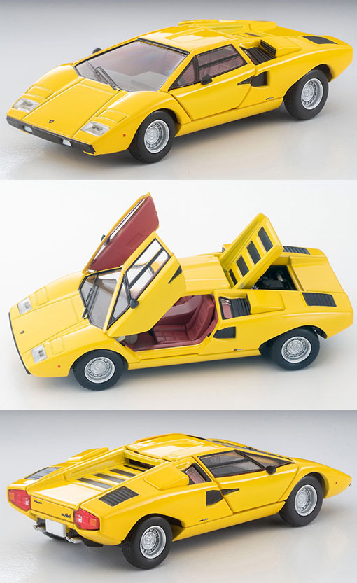 LV-N ランボルギーニ カウンタック LP400（黄色） | ミニカーショップ 