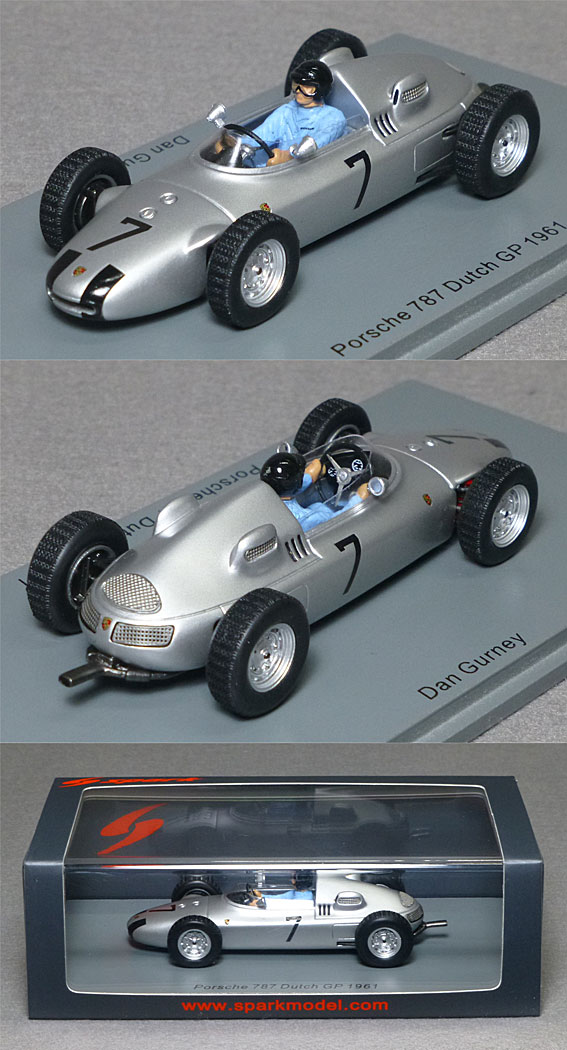 S1947 ポルシェ787 （No.7/ダン・ガーニー）1961オランダGP | ミニカー
