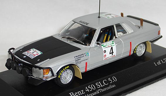 430793994 メルセデスベンツ 450SLC 5.0 Bandama rally 1979（No.4