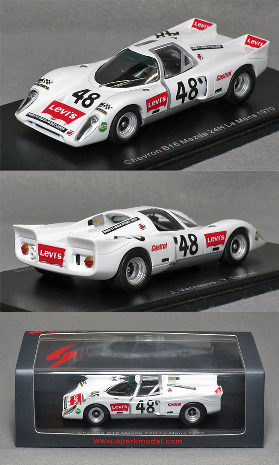 S9400 シェブロンB16 マツダ（No.48/J.Vernaeve/Y.Deprez））1970ル・マン24時間レース | ミニカーショップ  ポケットガレージ