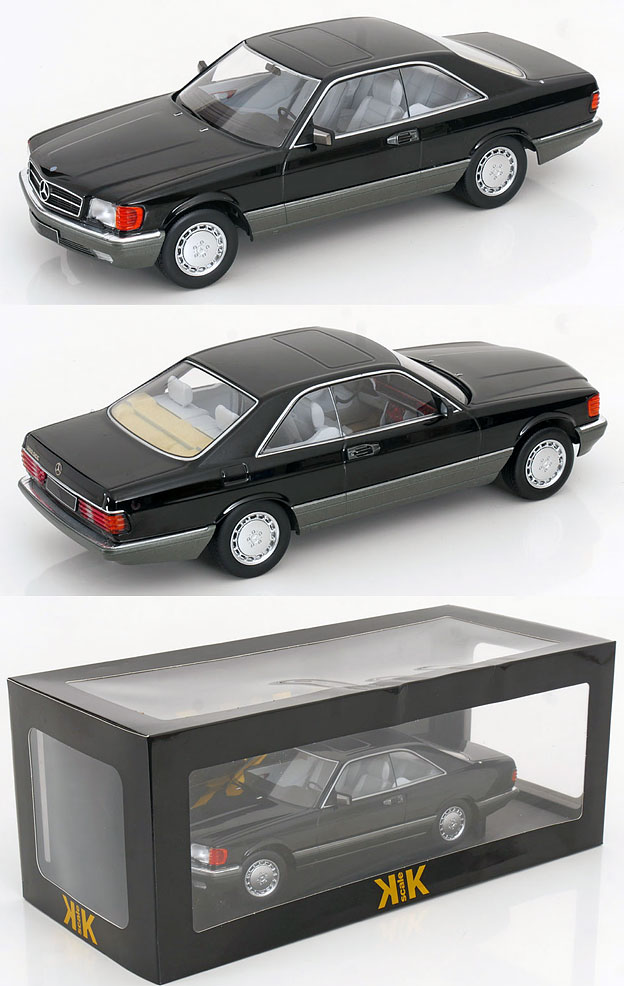 KKDC180334 メルセデスベンツ 500SEC [C126] 1985（ブラック