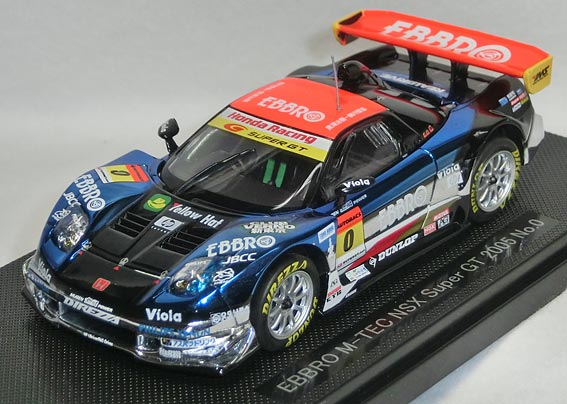 の通販 EBBRO 1/43 スーパーGT NSX 無限 ロックタイト M-TEC - おもちゃ