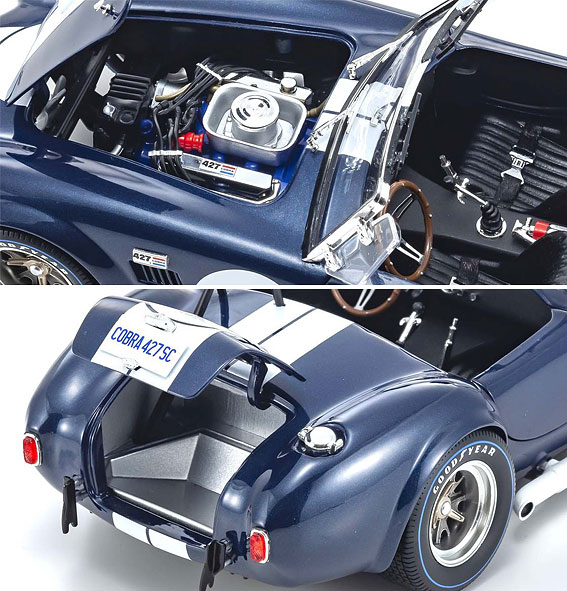 KS08047DBL シェルビー コブラ 427 S/C（ダークブルー） | ミニカー