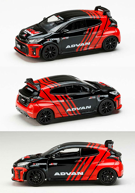 値下げ】ミニ四駆 GRヤリス ADVAN YOKOHAMA