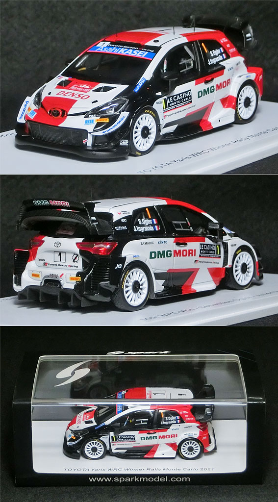 S6582 トヨタ ヤリス WRC（No.1/S.オジェ）2021モンテカルロ