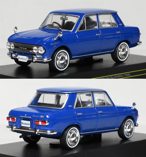 F43-133 日産ブルーバード[410] 1963年（ブルー） | ミニカーショップ