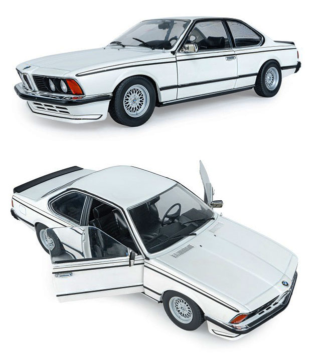 S1810304 BMW 635 CSI [E24] 1984（ホワイト） | ミニカーショップ