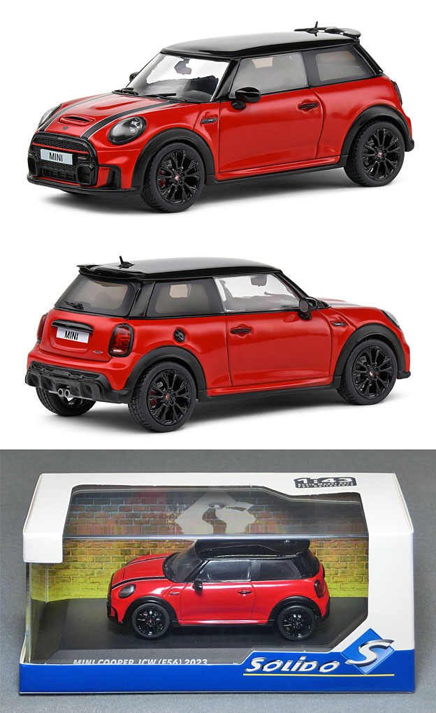 オットー　ミニ　クーパーs ジョンクーパーワークス　1/18 ミニカー　レッド s-l400.jpg