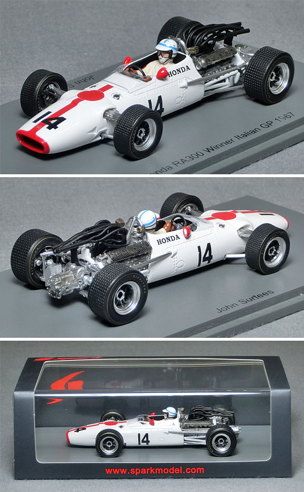 S6223 ホンダRA300（No.14/ジョン・サーティース）1967イタリアGP優勝