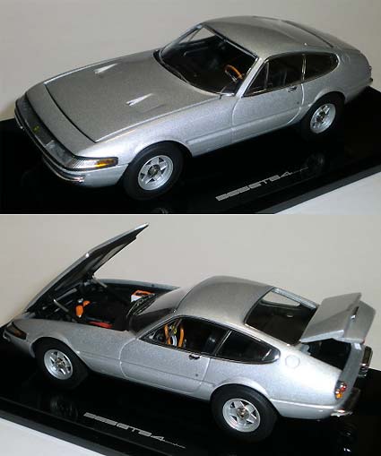 K05051S フェラーリ365GTB/4 デイトナ 前期型（シルバー） | ミニカー