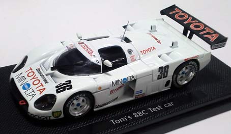期間限定セール 43789 ミニカーショップ | テストカー トムス88C トヨタ ミニカー