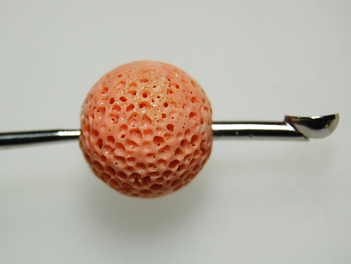 ボケサンゴ 17mm須玉のかんざしS | 本珊瑚アクセサリー専門店