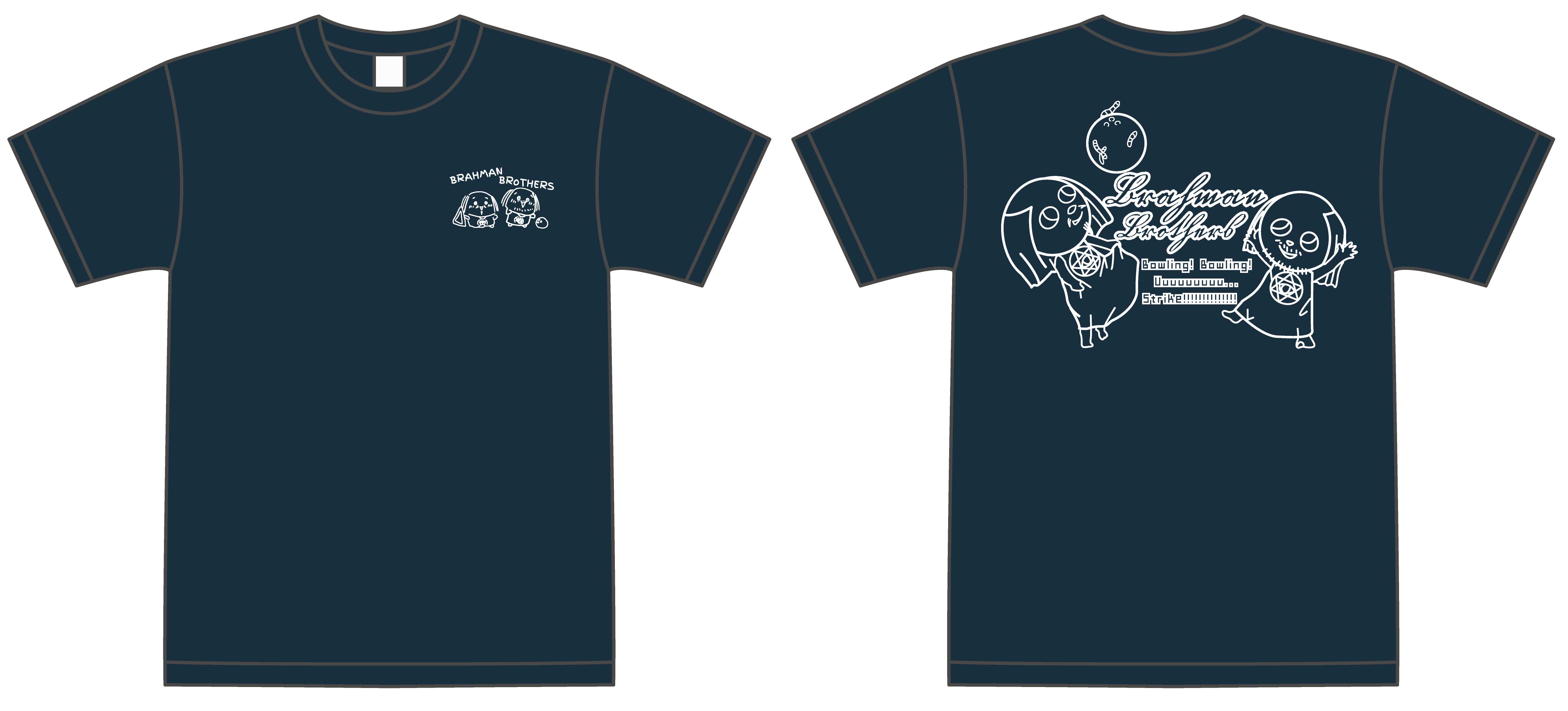 バラモン兄弟 202301 新作Tシャツ 紺 | プロレスショップマッキー