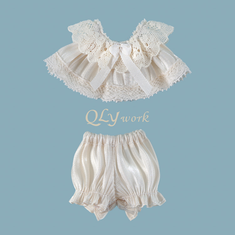 ホワイトレースドレスセット~シルク~ | QLYwork