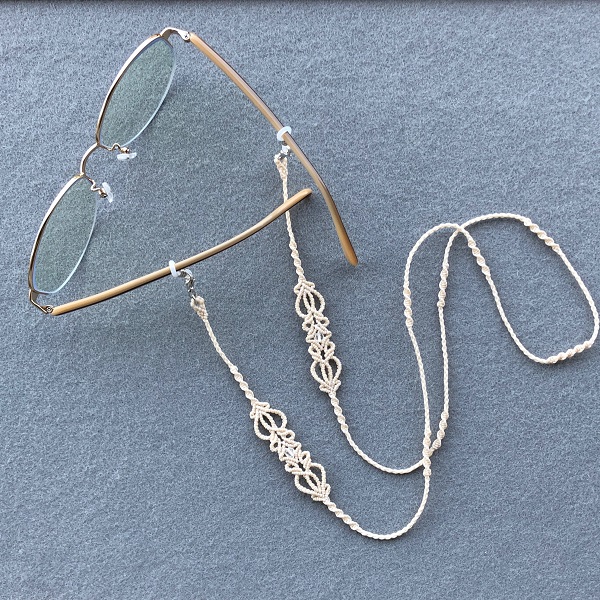 マクラメキット Sabio グラスホルダー | Waxcord Jewelry 'Quadro'