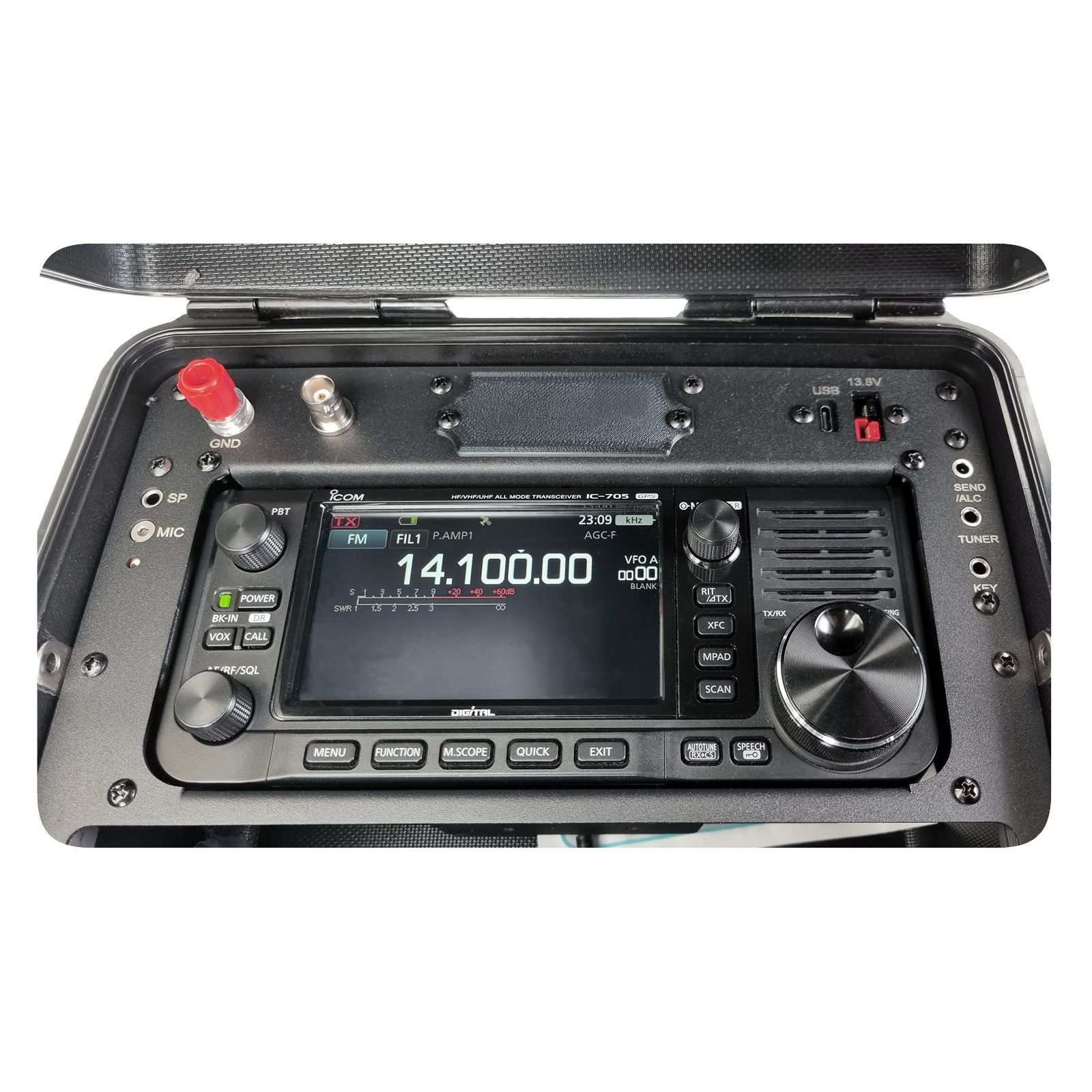 ICOM IC-705 トランシーバー　ジャンク品 ICOM IC-705 トランシーバー ジャンク品 ジャンク アイコム IC