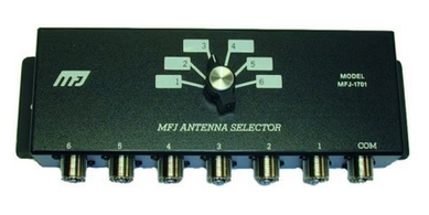 MFJ-1701 6回路手動式アンテナ切替器 | ラジオパーツジャパン 本店