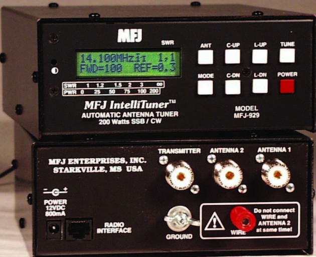 MFJ-929 コンパクトな200WPEPオートアンテナチューナー ｃ | ラジオ