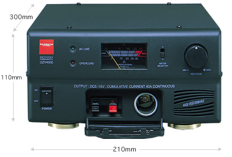 GZV4000 40A連続 ダイアモンド AC-DCスイッチング電源u | ラジオパーツ 