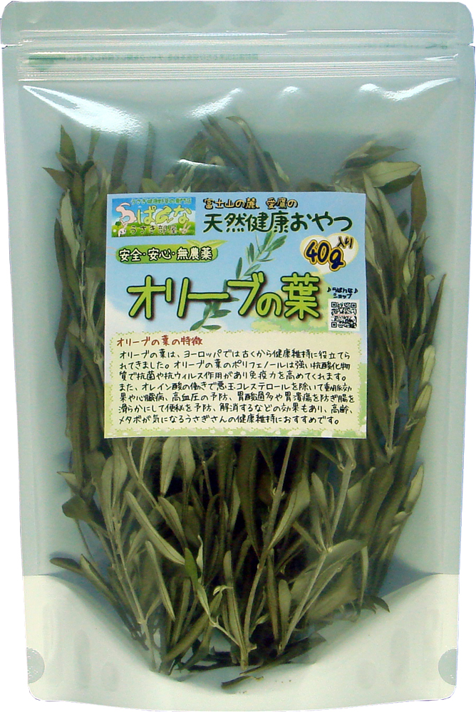 オリーブの葉（乾燥）40g | 小動物の健康野草専門店 ♪らぱんな♪