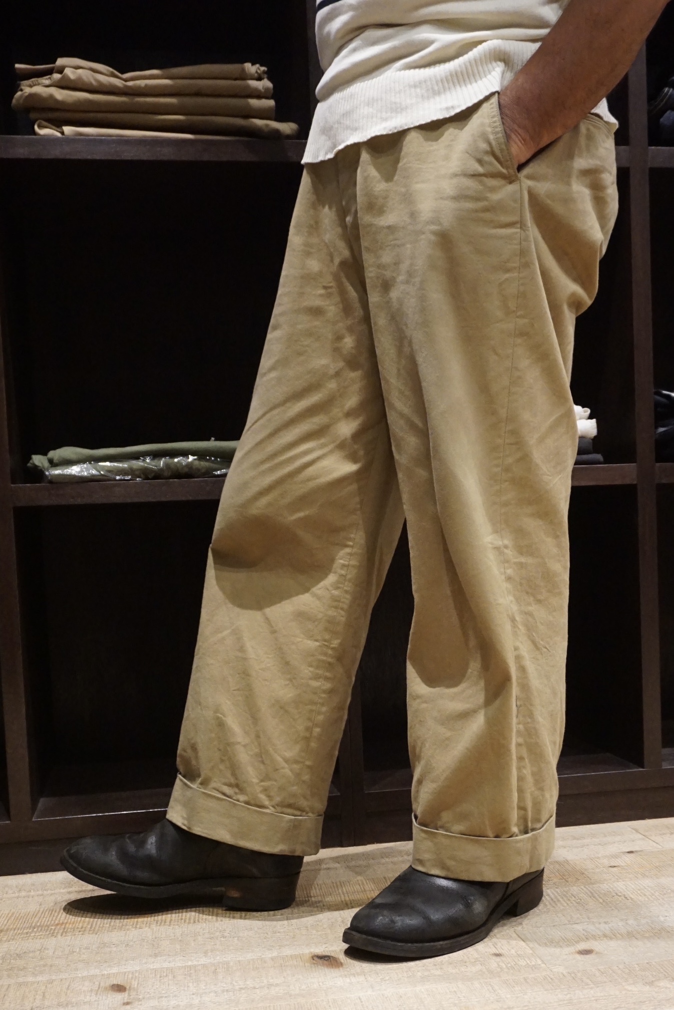 THE Groovin High M41 Corduroy Trousers 1941 M41 Style Work Pants