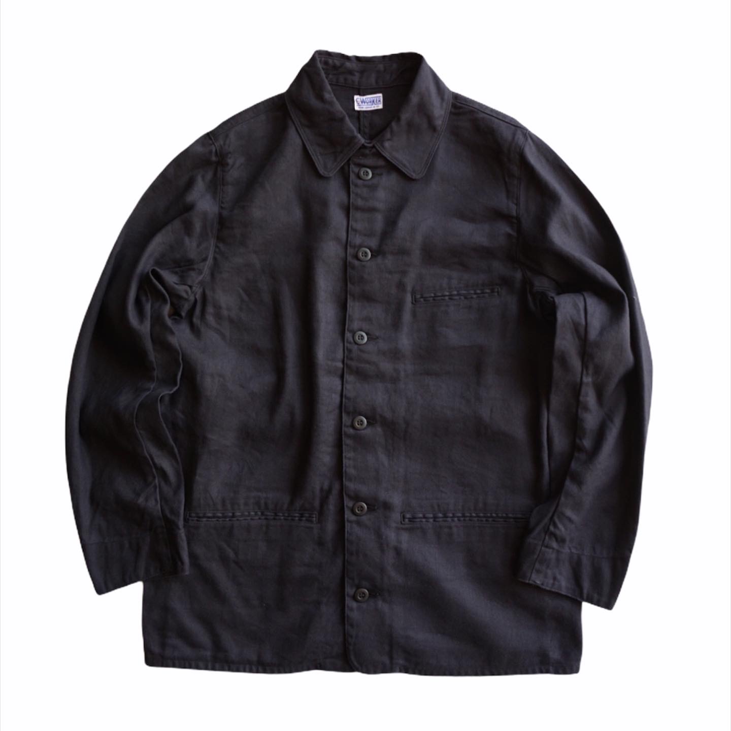 C.WORKS | TiL (ティル） C-WORKS Gilmer コットンリネンジャケット 黒40