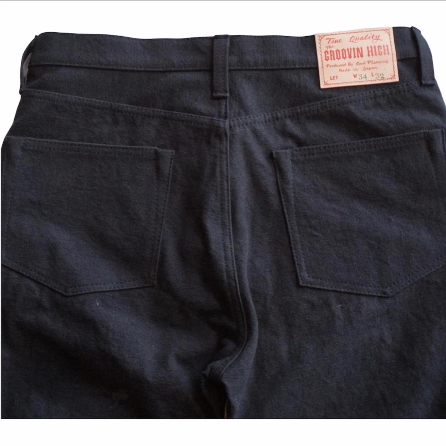 Vintage 40's XX Style Black Pants | RAT STYLE