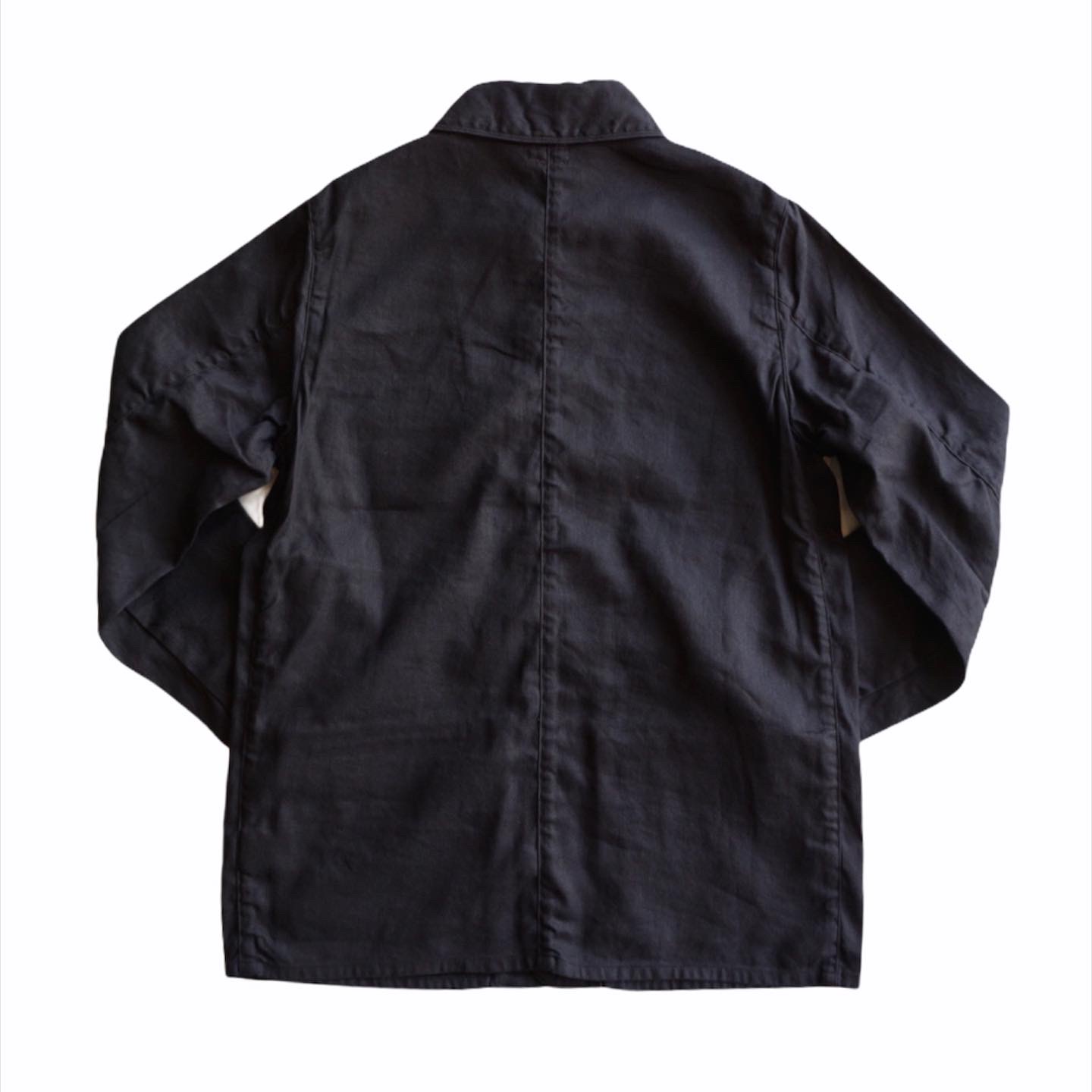 C-WORKS Gilmer コットンリネンジャケット 黒40 Gilmer / ギルマー | RAT STYLE