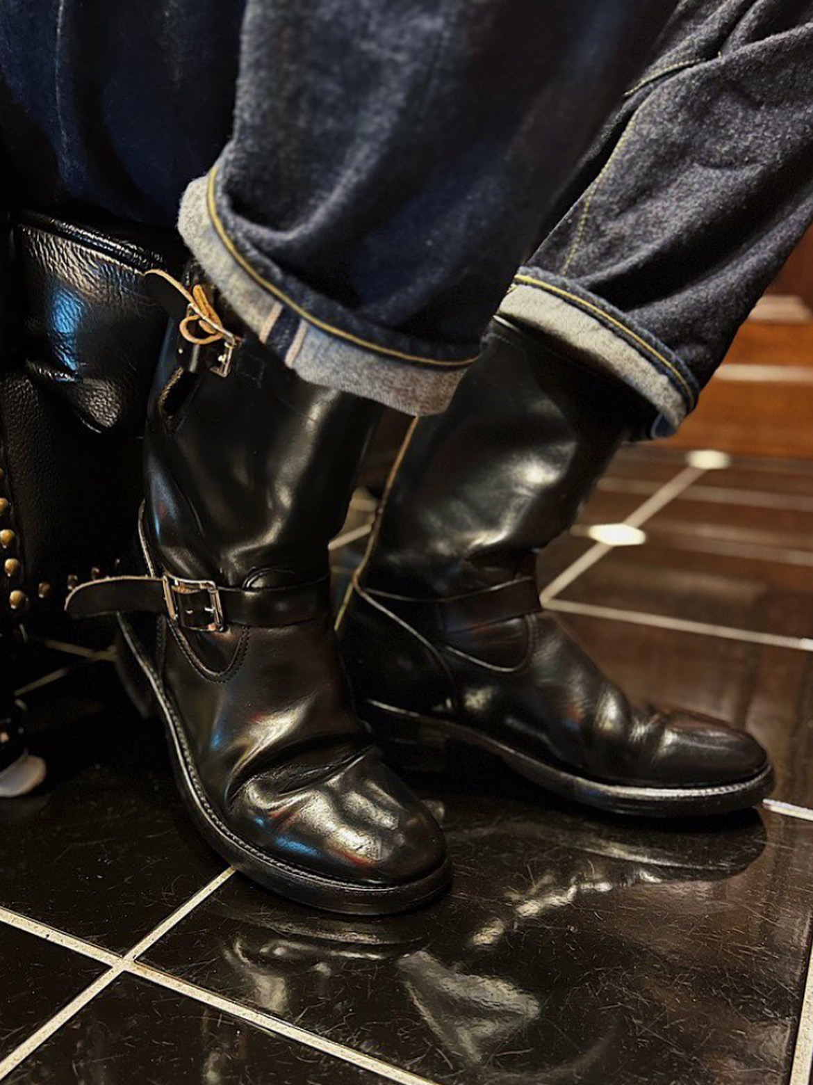 Lot.269 Engineer Boots / Steerhide | RAT STYLE