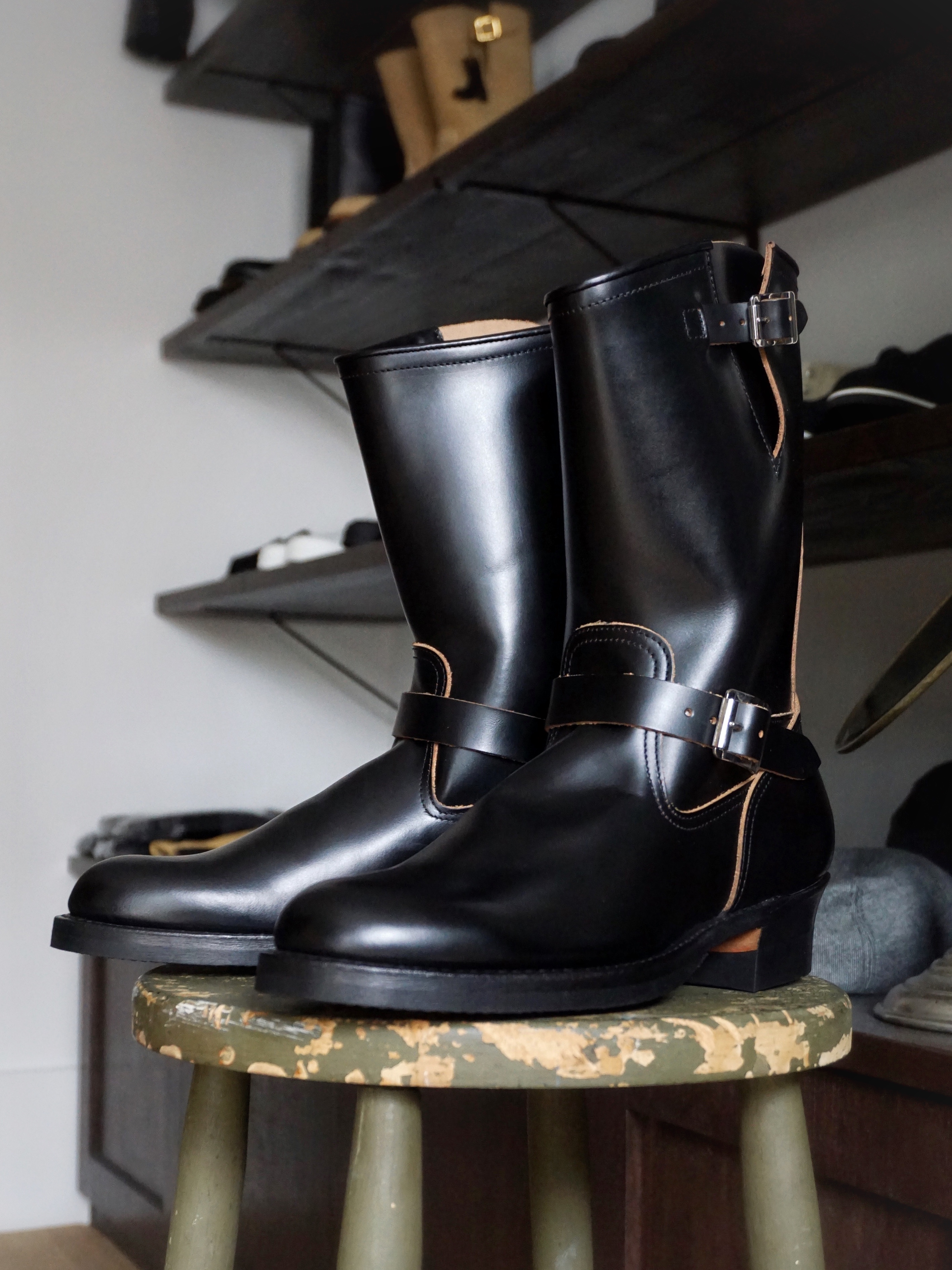 先行予約】Lot.269 Engineer Boots / Steerhide | RAT STYLE