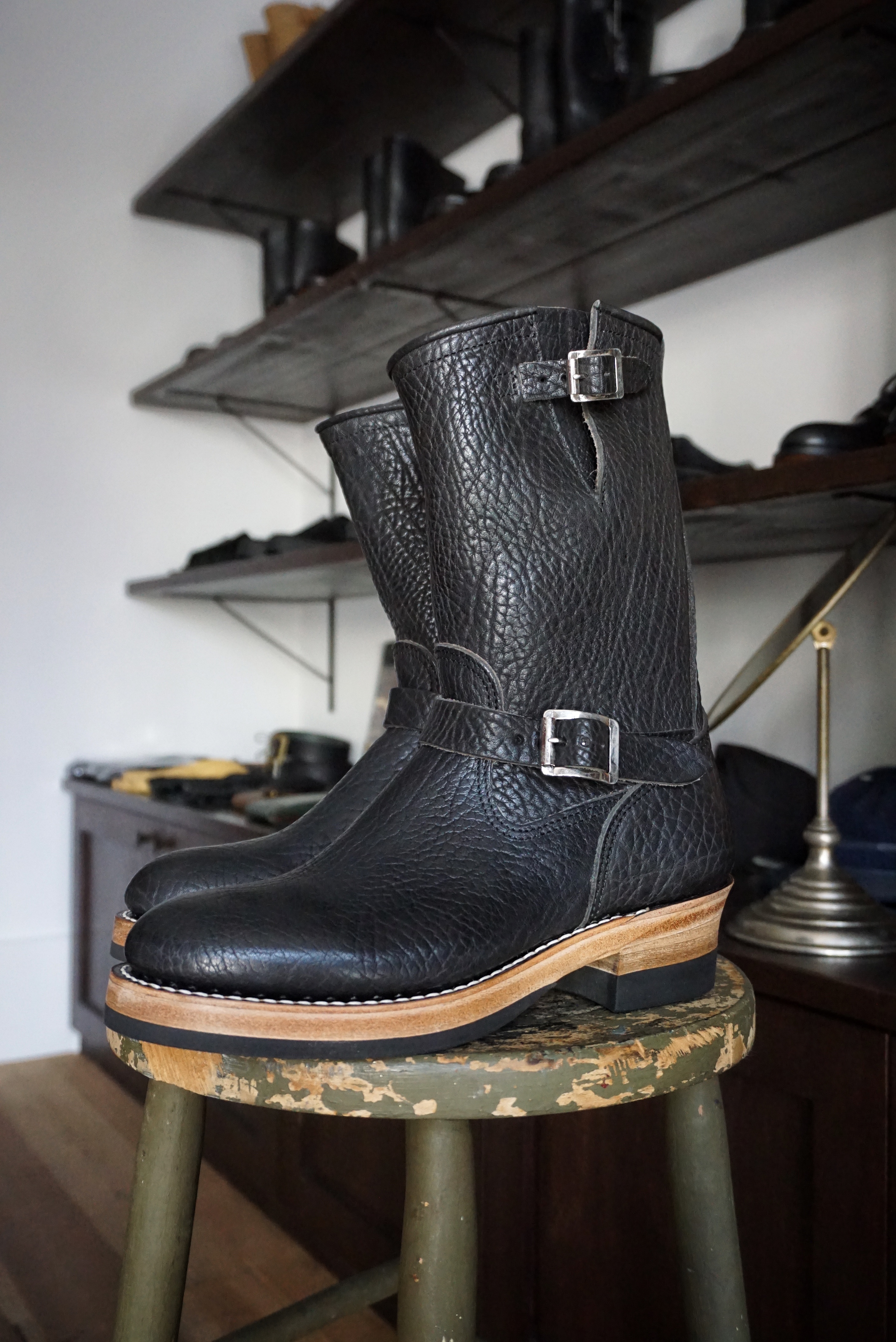 今季限定】LOT.444LTD Engineer Boots / Avancorpo & Buffalo-Midsole 