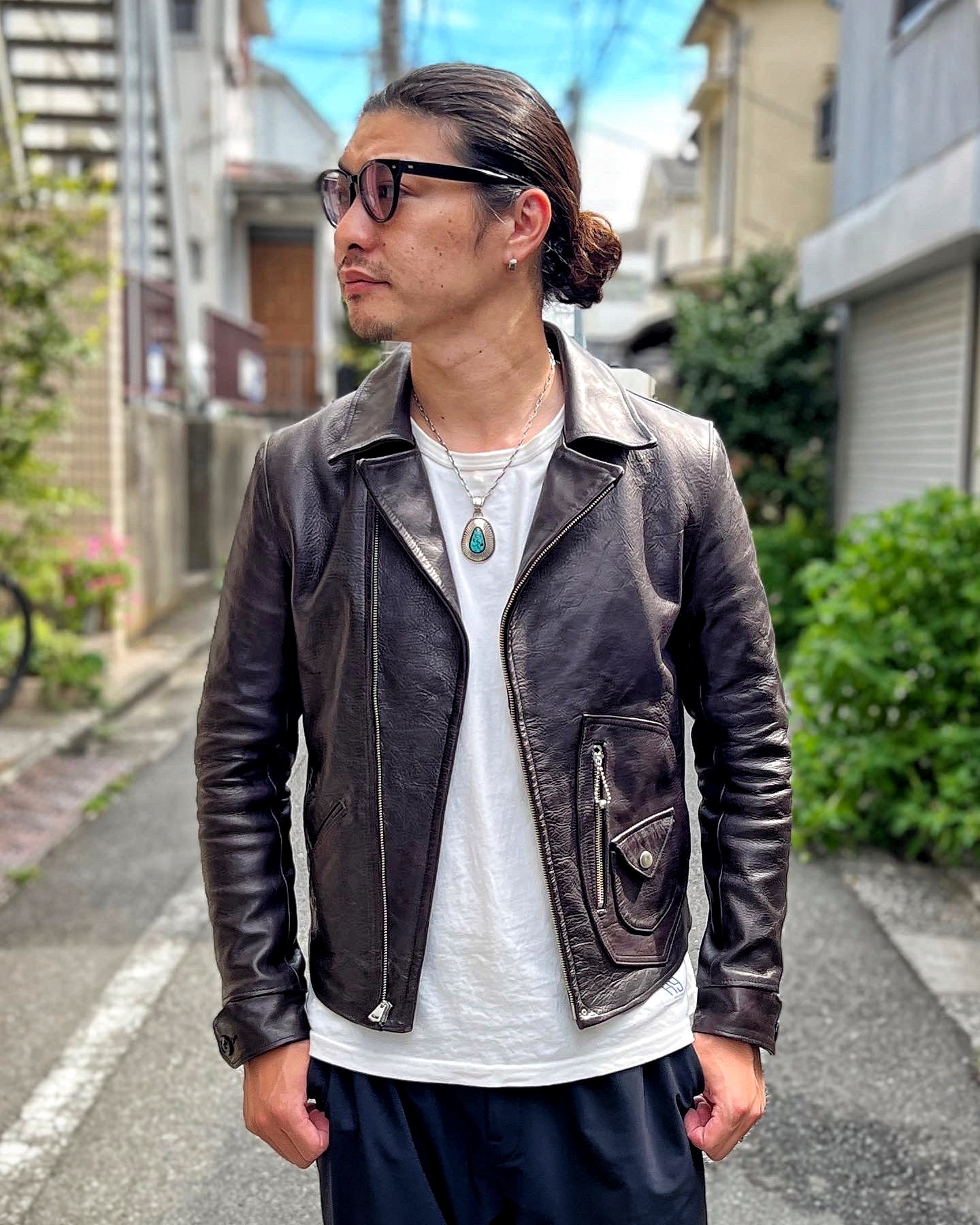 RATS ホースレザーライダース