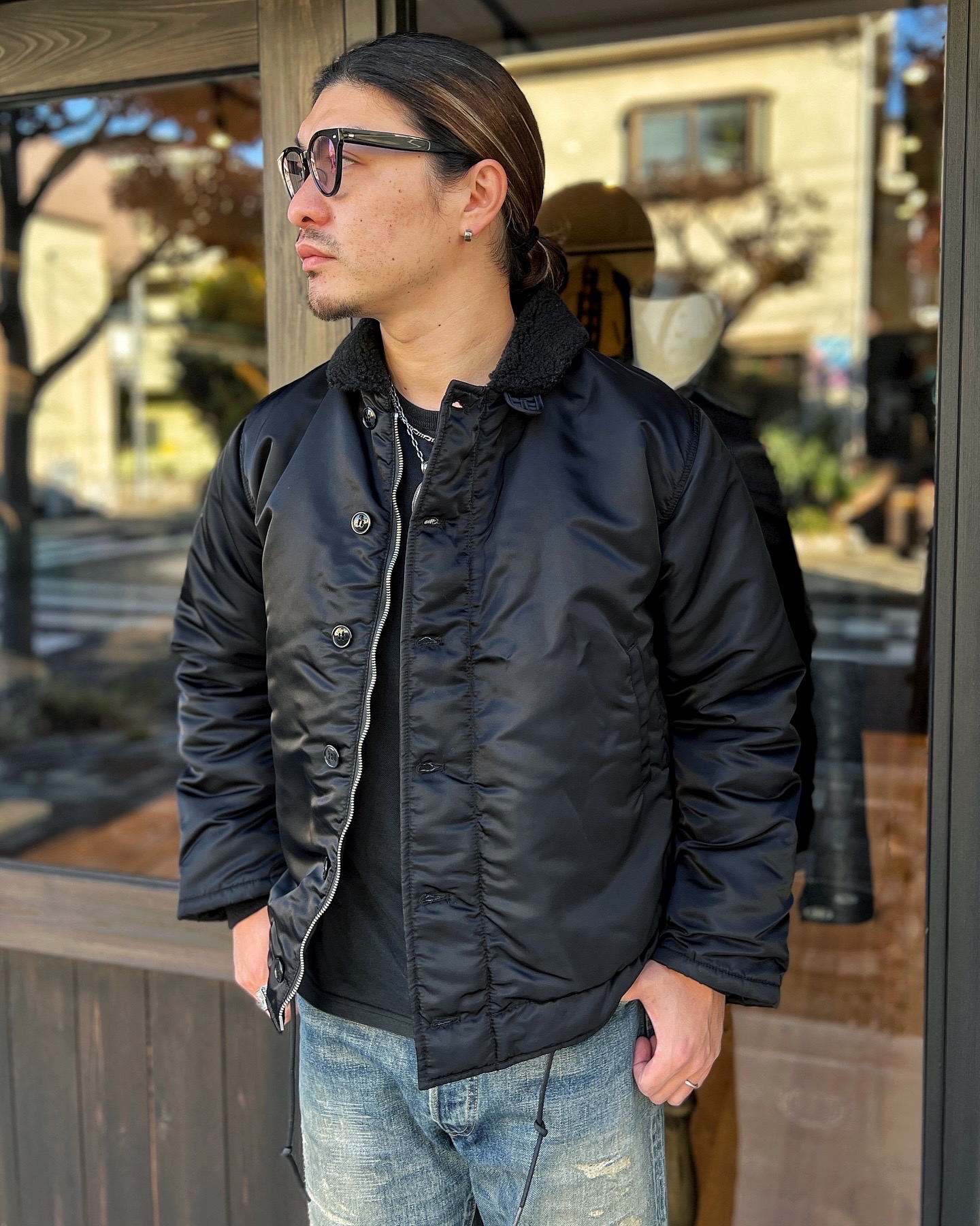 Lot.795 Nylon Deck Jacket | RAT STYLE