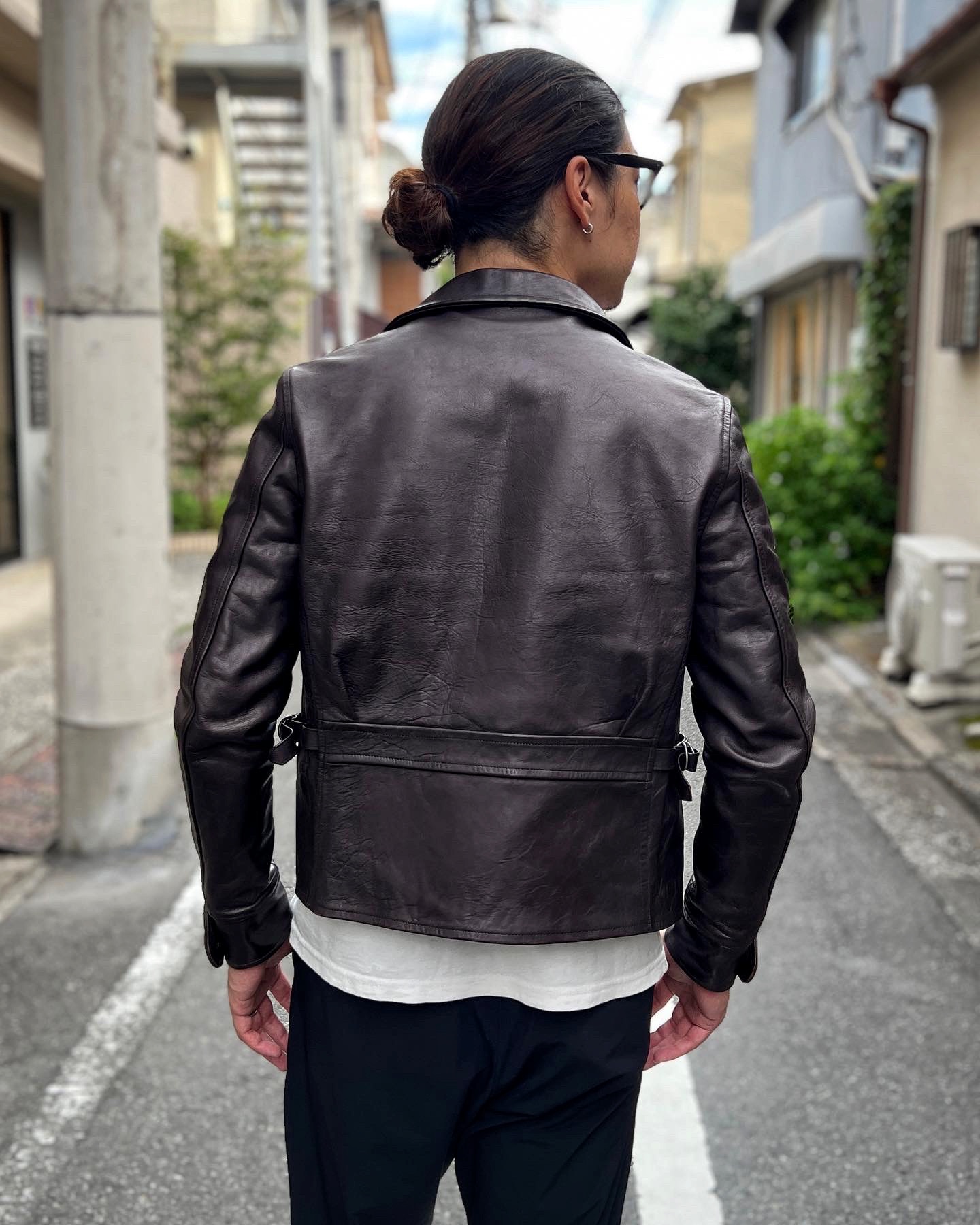 42肩幅FINE CREEK LEATHERS ファインクリークレザー レザージャケット