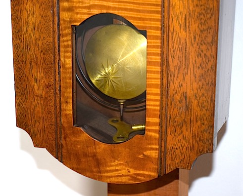 メーカー不明 宮型柱時計 昭和初期頃【W204】 | れとろくろっく 時々ぃ猫