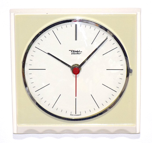 在庫あ定番DIEHL デッドストック 手巻き 置時計 ドイツ製 インテリア時計