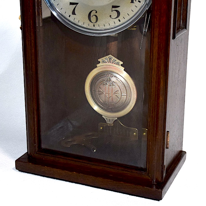 送料無料】精工舎 座敷時計 筋ガラス 難あり 精工舎 筋ガラス 座敷時計 -