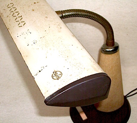 昭和レトロ ナショナル電気スタンド F1086 松下電器 蛍光灯スタンドライト ナショナル 昭和レトロ 温度計付きスタンド照明 蛍光灯明視スタンド FS