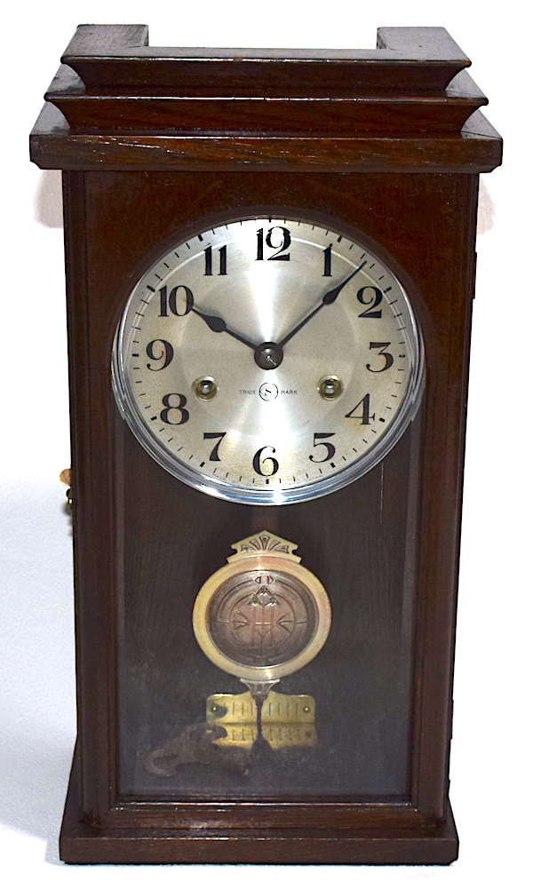 精工舎座敷時計筋ガラス 昔懐かしいアンティーク柱時計をお届け|WATERBURY