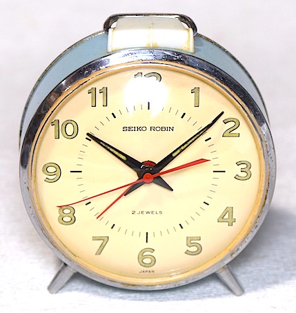 セイコー ロビン 昭和レトロ セイコー ロビン SEIKO 置き時計 ゼンマイ