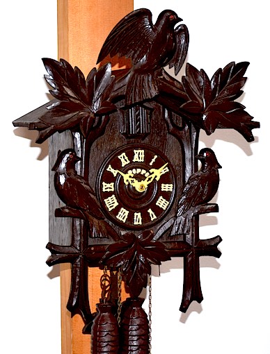 手塚時計 木製鳩時計 POPPO オルゴール付 昭和40年頃【W225】 | れと 