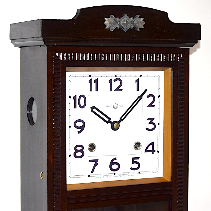 柱時計　可動品　佐藤時計　昭和レトロ　アンティーク　精工舎　ユンハンス 柱時計 可動品 佐藤時計 昭和レトロ アンティーク 精工舎 ユンハンス