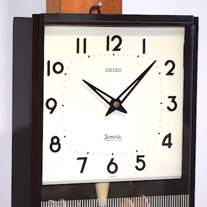 SEIKO SONOLA（トランジスタ柱時計） 昭和40年【W175】 | れとろくろっ