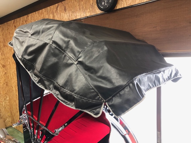 人力車の幌 張替え | 人力車用品・部品・備品の通販 風乃屋 ネットショップ