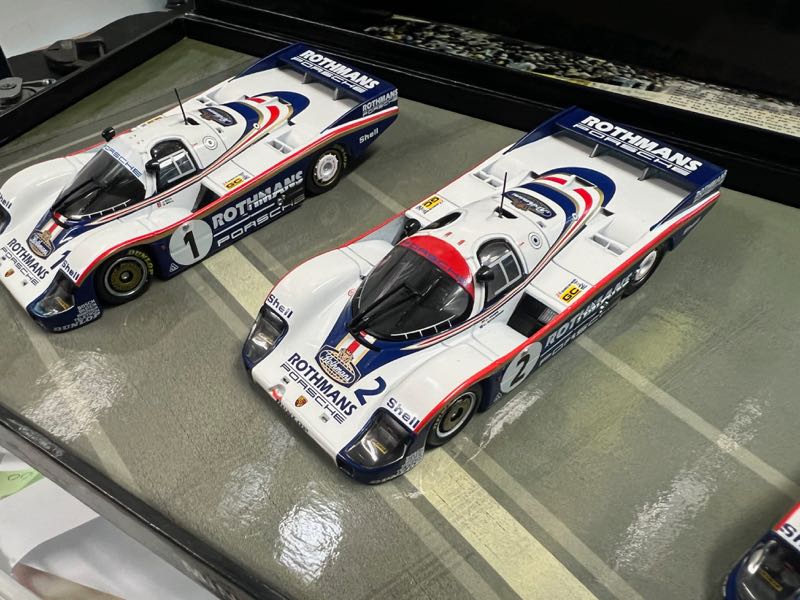 希少★ミニチャンプス1/43ポルシェ956L 1982ルマン24H優勝3台セット 希少☆ミニチャンプス1/43ポルシェ956L 1982ルマン24H優勝3台
