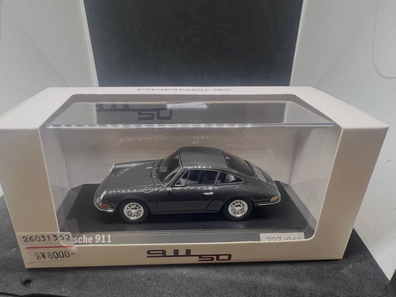 ポルシェ特注スパーク SPARK WAX20130005 1/43 ポルシェ 911 グレイ 50