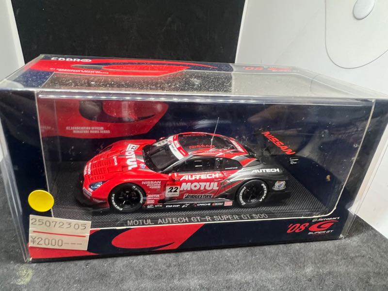 エブロ1⁄43 GTRデビューウイン1-2フィニッシュ記念2008 セット