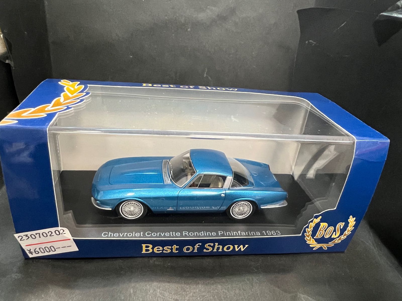 BoS Models BOS43150 1/43 シボレー コルベット Rondine ピニンファリナ 1963 メタリックブルー | ミニカー  キット 中古 買取り 販売 モデルガレージ ロム